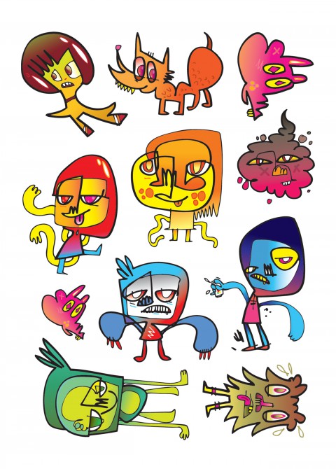 Adopt me jon burgerman