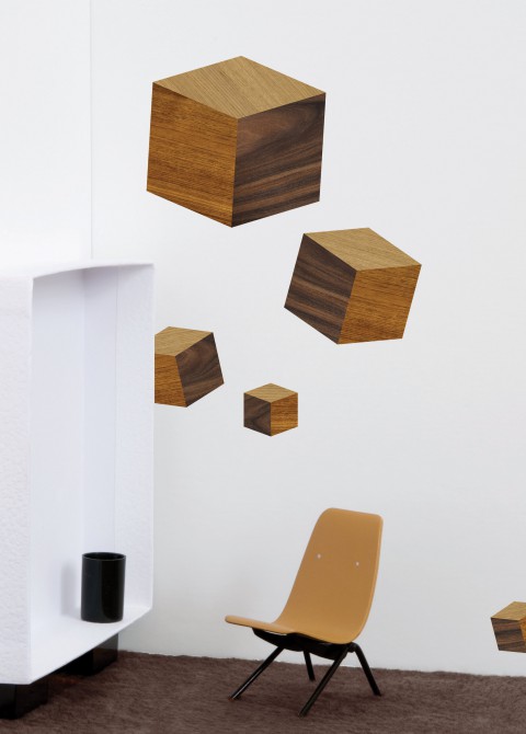 Touche du bois / cubes